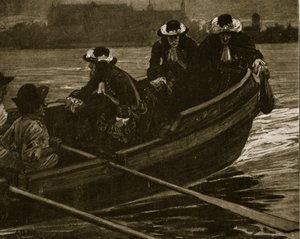 James II Dropping the Great Seal into the Thames
